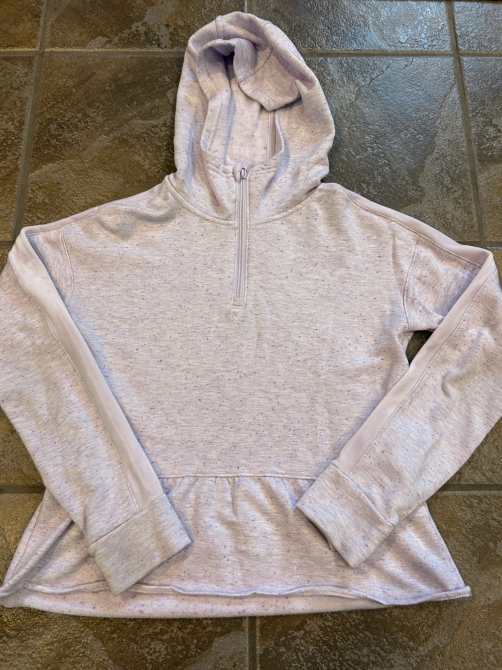 all in motion Light Lavender Heather Hoodie Sweatshirt